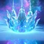 Placeholder: cristal angelic crystalline, blue,pink , cosmic, opalescent, gemstones, crystals, other worldly,water,bright, ice background, snow lake blue