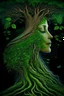 Placeholder: the green-eyed lady, mother nature herself bent down to kiss the earth and blessed it with new life, she grew roots and became a magnificent tree