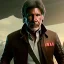 Placeholder: transparent portrait of harrison ford as han solo, brown eyes, realistic, rough facial skin, cinematic lighting, photorealistic, volumetric light and shadow, hyper HD, octane render, unreal engine, insanely detailed and intricate, hyper-realistic,