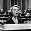 Placeholder: Lillian Gish addressing the US Congress.