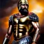 Placeholder: Ultra detailed fullbody Portrait in oil on canvas of Leonidas I of Sparta with armor,helmet,extremely detailed digital painting,ultrarealistic skin,intense stare, extremely detailed face, crystal clear eyes, mystical colors ,perfectly centered image, perfect composition, rim light, beautiful lighting,masterpiece ,8k, stunning scene, raytracing, anatomically correct, in the style of Simon Bisley and Ohrai Noriyoshi and robert e howard and Steve Jung and Wizyakuza and uncannyknack.