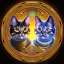 Placeholder: 3d cute cats, beautiful rich, detailed yin and yang symbol, shiny, intricate, gorgeous, ultrafine detail, hyperrealism, trending , sharp focus, intricate details, highly detailed, glowing, glitter, complementary colours