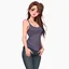 Placeholder: a pretty girl, skinny, relaxed, casual, tank top, digital art, stylised