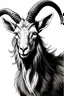 Placeholder: a goat 2d