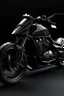 Placeholder: Luxury black motorcycle black dragon