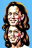 Placeholder: make a portrait of a 1950's Kamala Harris
