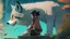 Placeholder: studio ghibli, wolf