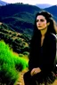 Placeholder: Diamanda Galas playing on a hillside