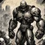 Placeholder: The Ultimate Doom: Search, in comic art style