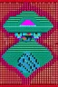 Placeholder: Reptilian angel, black scales and skin, shiny red eyes, scary, barf art, highly detailed pixel art, scifi, retro