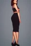 Placeholder: Portrait lady, full body shot, full-color long shot One-LineBodycon