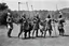 Placeholder: [very impressive high res masterpiece in Kodak Eastman 5247, scene by László Krasznahorkai] As Arjuna and Duryodhana stand shoulder to shoulder, facing the same wooden target in the archery contest, their skills as archers are undeniable. Both warriors possess remarkable talent and prowess with the bow, each capable of hitting their mark with precision and power. Arjuna's form is impeccable, his arrows flying true and striking the target with effortless grace. His mastery of archery shines brigh