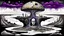Placeholder: painted and drawing inner world with uncontrolled mind and soul, in midle a big head statue stands on little floating island over surreal cracked painted weird land with some black doors. very dark purple, gray, black, white, brown. Whimsical style of Chagall , of Minjae Lee and René Magritte, lonely face with absurd beauty. broken, weird bizarre absurd nightmare, labirynth, dark vision, neuron network background, surreal vibe