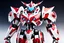 Placeholder: big robot with red and white color schemes, in the style of fairy academia, hard-edge style, agfa vista, dynamic pose, oshare kei, hurufiyya, rtx, close picture, intricate details, highly detailed, high details, detailed portrait, masterpiece,ultra detailed, ultra quality