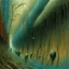 Placeholder: rainny day Zdzisław Beksiński