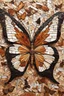 Placeholder: very beautiful butterfly wood mosaic