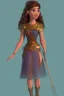 Placeholder: Portrait lady, full body shot, full-color long shot kinetic AncientEgypt