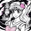 Placeholder: Sailor moon line art