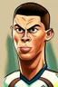 Placeholder: cristiano ronaldo Footballer ,cartoon 2d