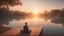 Placeholder: Style Léon Frédéric, sunrise, relaxation, luxury, dream world, calm beauty, fantasy world, magic, beautiful composition, exquisite detail, 135mm lens