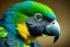 Placeholder: Very sad parrot