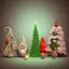 Placeholder: clean art of christmas eleents, soft lighting, soft pastel gradients, high definition, 3d icon clay render, blender 3d by Alexander Jansson