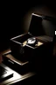 Placeholder: Produce an image of a Key Bey Berk watch box placed inside a safe or security vault. The dimly lit interior should enhance the feeling of protection and exclusivity. Showcase the watch box as a prized possession."