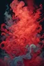 Placeholder: smoke in James Jean illustration style, vibrant colors, red colors, intricate details, ethereal lighting, digital painting, 4k resolution, black background