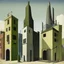 Placeholder: buildings, Kay Sage, Giorgio de Chirico, Yves Tanguy