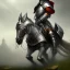 Placeholder: armored knight on armored horse