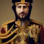 Placeholder: arab king, full body, 8k resolution