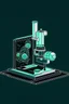 Placeholder: 2D Vector-based Animation for Microscope