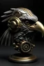 Placeholder: steampunk eagle head