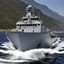 Placeholder: Combat vessel in the Bhutan Navy