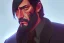 Placeholder: Portrait of John Wick by Jake Bartok