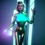 Placeholder: Realistic movie image, retro sci-fi, portrait, blonde action woman, sweet Marylin Monroe face, perfect iris, glow eyes. tight latex tights suit. City, metropoli movie style . epic style, soft color, highly detailed, unreal engine 5, ray tracing, RTX, lumen lighting, ultra detail, volumetric lighting, 3d, finely drawn, high definition, high resolution.