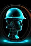 Placeholder: I want you to make me an avatar for a new laser created in a social media application that will have an engineer’s helmet and also have the logo of King Fahd University of Petroleum and Minerals on it.