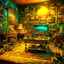 Placeholder: Diorama of old stuff in a room, sharp focus, 8k, 3d, very detailed, volumetric light, grim, fine art, very colorful, ornate, 35mm, F/2.8, insanely detailed and intricate, hypermaximalist, super detailed, decadent