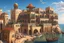 Placeholder: image taken of jaffa, by the sea shore, old stunning buildings, 4k, masterpice, award wining picture, realistic, higly detailed, in style of city of numemor from lord of the rings,