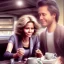 Placeholder: Me having coffee with a happy Meg Ryan