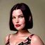 Placeholder: curvy Liv Tyler, in dark short floral bodycon dress plus size, fuller lips, bob haircut, blonde hair, crying, on expensive couch, side profile, beautiful, vibrant, 16k