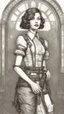 Placeholder: Yong Elizabeth in 8k bioshock artstyle, full body, intricate details, highly detailed, high details, detailed portrait, masterpiece,ultra detailed, ultra quality