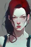 Placeholder: stoya in the style of anime