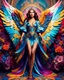 Placeholder: Photography full body Beautiful Lady Angel colorful art conceptual, amazing artwork, hyper detailed, ultra maximalist quality, 12k