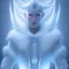 Placeholder: ice kingdom digital painting,a crystal - clear ice, majestic, ice fractal, Fantasy, Illustration,Character Design, magician, 16k