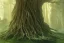 Placeholder: gaea, insane treepunk, pastel ( random gray ) glowing volumetric forest environment and background, epic color pencil painting of abstract art plant camps, 8k, intricate flora, twisted ancient willow tree, wood, ancient roots, organic, lush mushrooms, stacks of wood, ancient vines, leaves, ambient occlusion, rocks, uhd, realistic shaded volumetric lighting, ancient wood, sunlight caustics, volumetric clouds, cushioned colors, maya arnold engine render, concept art and visualization by sam curry