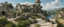 Placeholder: Salvador Dali at a surrealist clock-house in a beautiful surreal sunny countryside market scene with distant hills, many conjoining intricate characterful dwellings (designed by Esher), many paths & walkways & stairways, waterfalls & a waterwheel : ultra high detail, photorealistic, epic cinematic, 8K, Large depth of field
