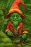 Placeholder: green gnom in magic forest canna lefs rasta weed