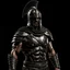 Placeholder: Greek Spartan with dark armour