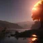 Placeholder: Artemis Tapınağı, unreal engine 5, sunset rainbow